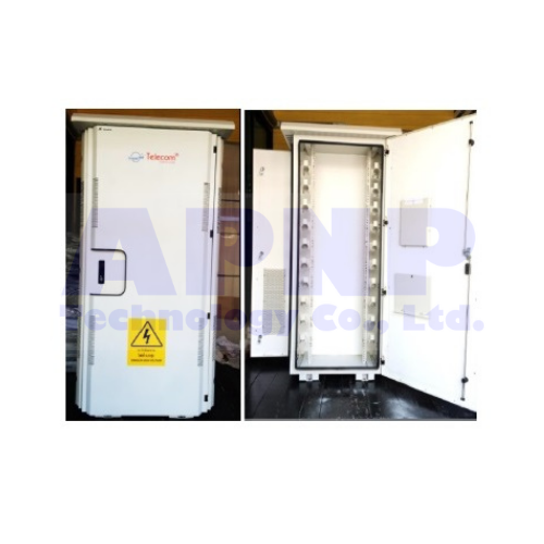 Outdoor Aluminum Cabinet 1200 port on Floor19″