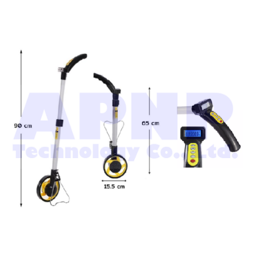 ล้อวัดระยะ Digital 10KM (เส้นผ่านศูนย์กลาง 16cm)